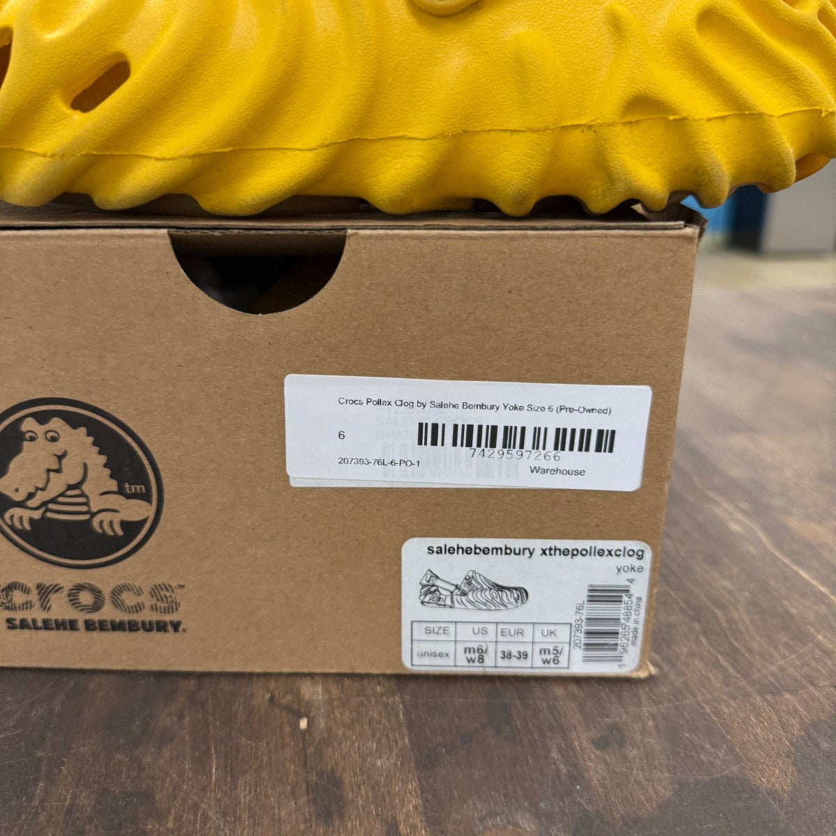 Crocs Pollex Clog by Salehe Bembury Yoke - Image 6