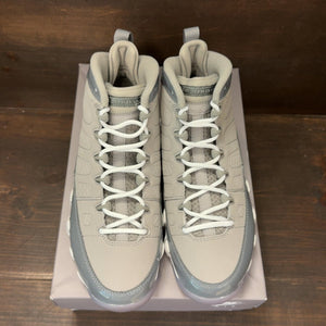 Jordan 9 Retro Cool Grey (2025) (GS) Size 7Y - tag