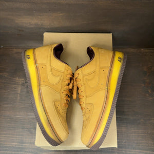 Nike Air Force 1 Low Wheat Dark Mocha Size 7 (Pre-Owned) - Image 2