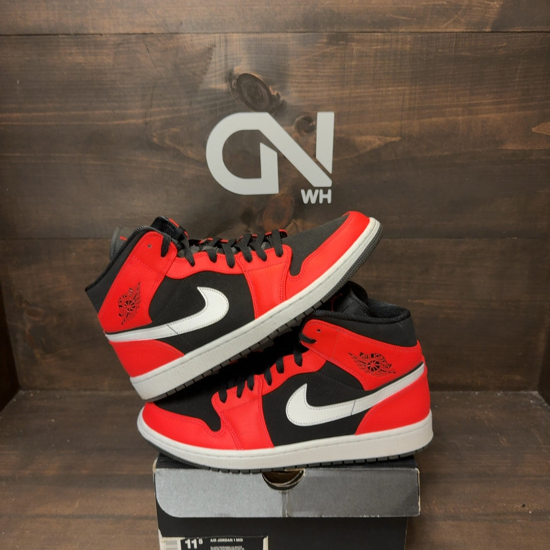 Jordan 1 Mid Infrared 23 - Image 1