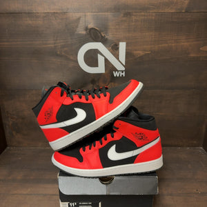 Jordan 1 Mid Infrared 23 - Image 1