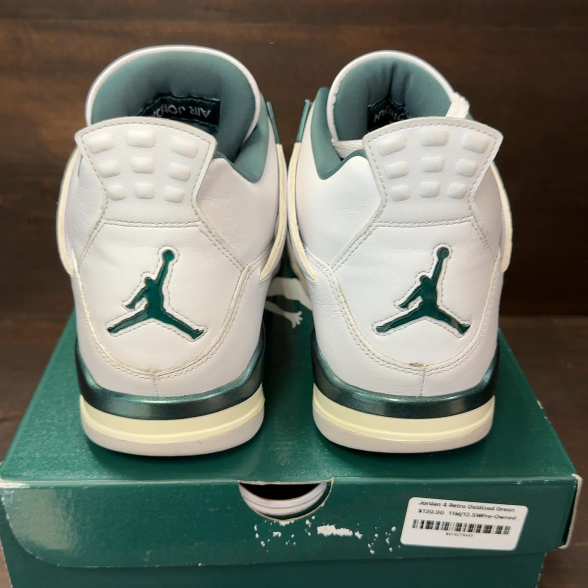 Jordan 4 Retro Oxidized Green Size 11 (Pre-Owned) - aux