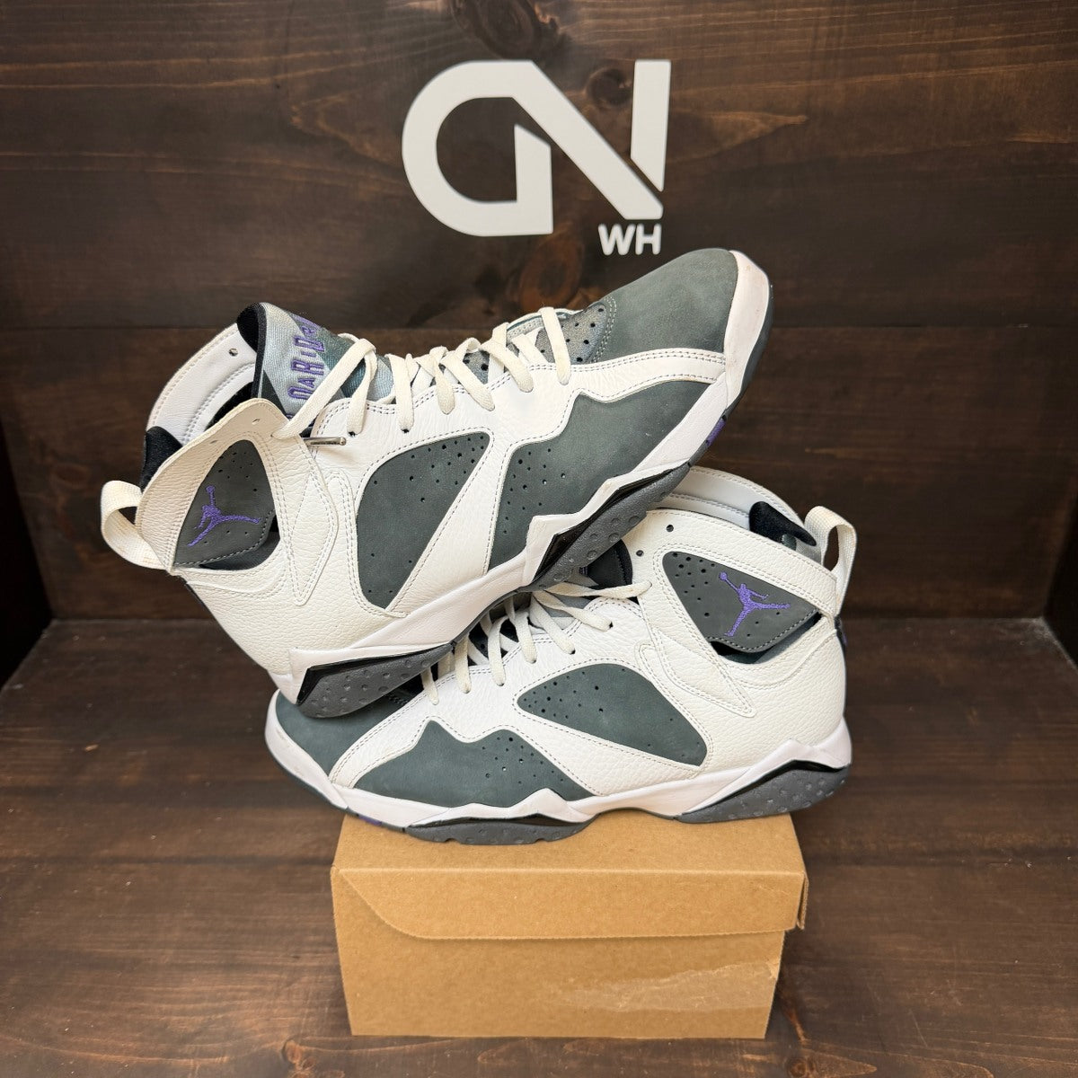 Jordan 7 Retro Flint (2021) Size 10.5 (Pre-Owned) - Image 1