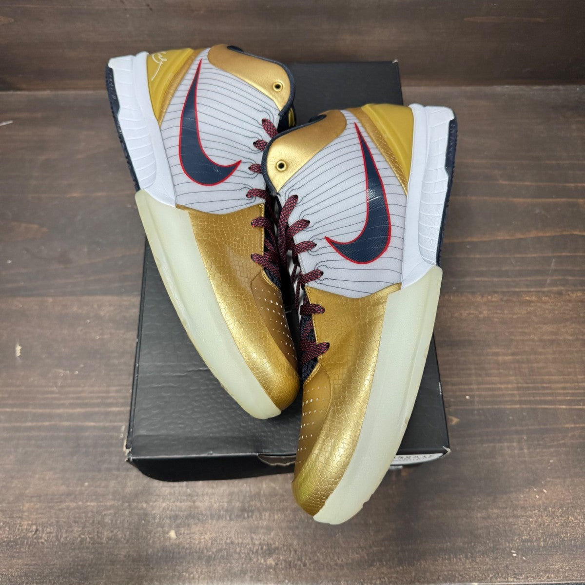 Nike Kobe 4 Protro Gold Medal (2024) - Image 2