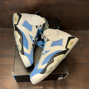 Jordan 6 Retro UNC White Size 13 (Pre-Owned) - Image 2