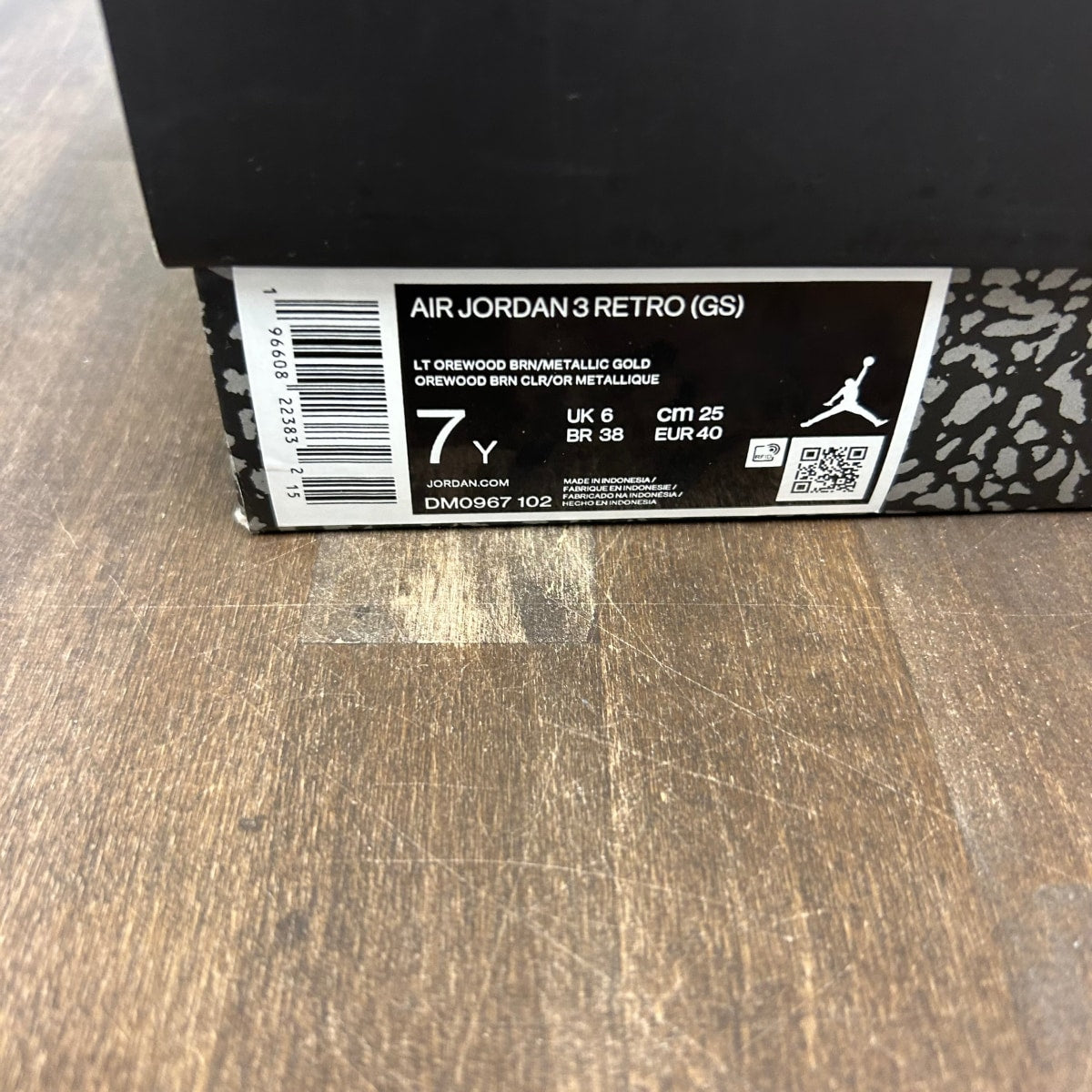 Jordan 3 Retro Palomino (GS) - Image 5