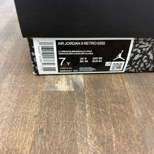 Jordan 3 Retro Palomino (GS) - Image 5