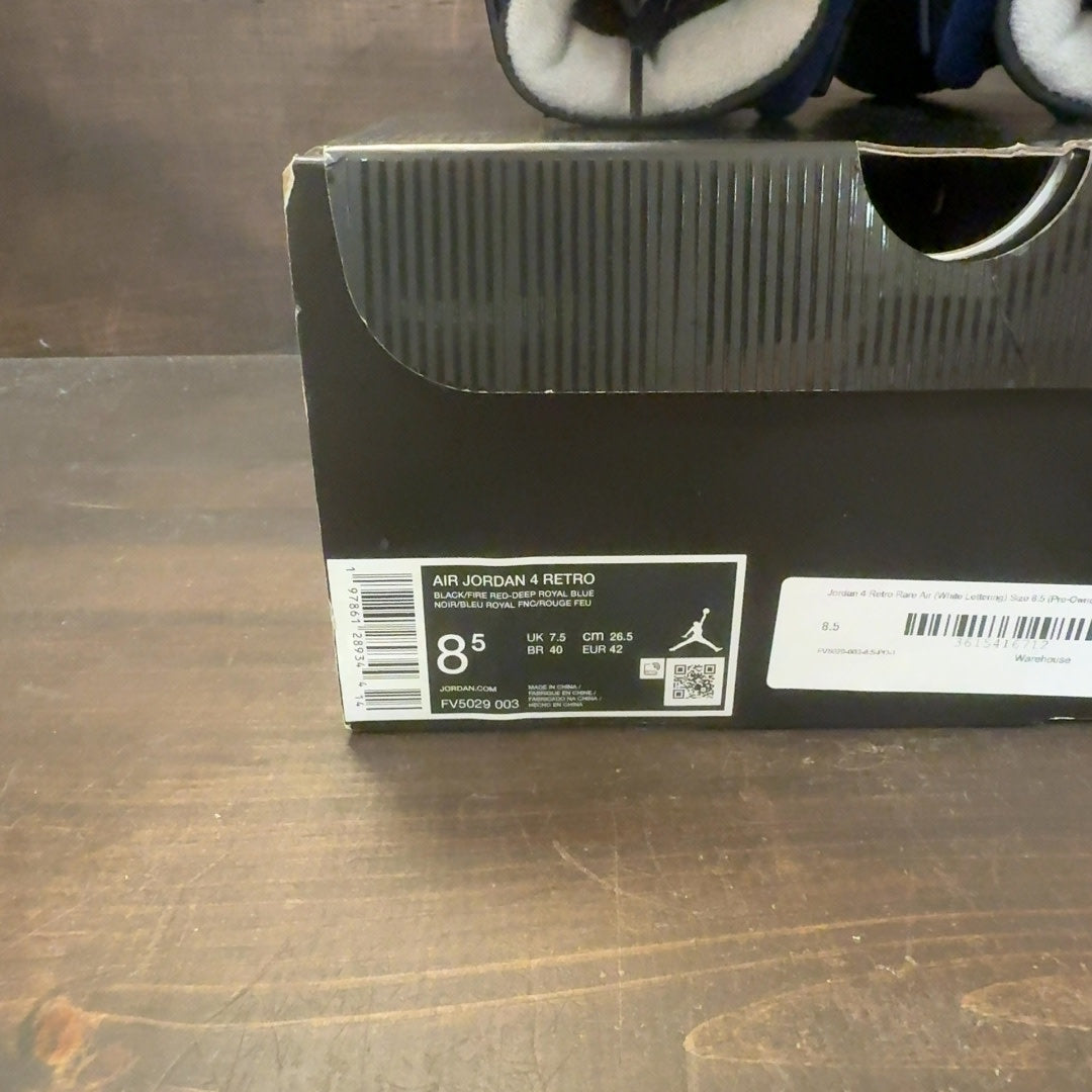 Jordan 4 Retro Rare Air (White Lettering) - Image 8