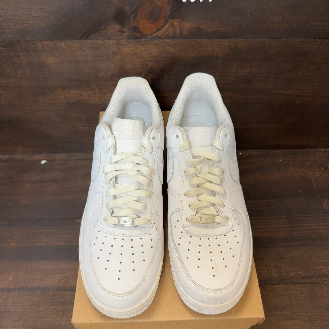 Nike Air Force 1 Low '07 White Size 11 (Pre-Owned) - Image 3