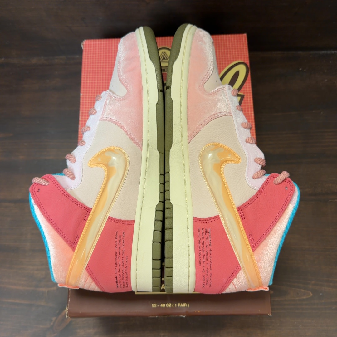 Nike Dunk Mid Social Status Free Lunch Strawberry Milk - Image 5