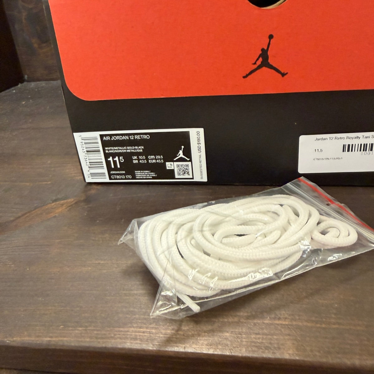 Jordan 12 Retro Royalty Taxi - Image 7