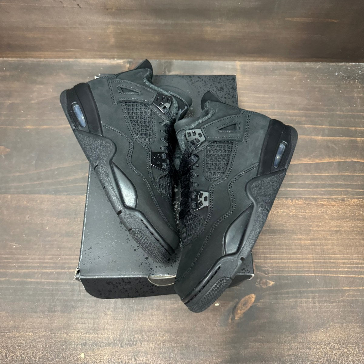 Jordan 4 Retro Black Cat (2025) (GS) - Image 2