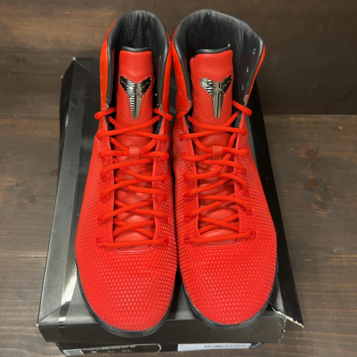 Nike Kobe 9 KRM EXT High Red Mamba Size 9 (Pre-Owned) - tag