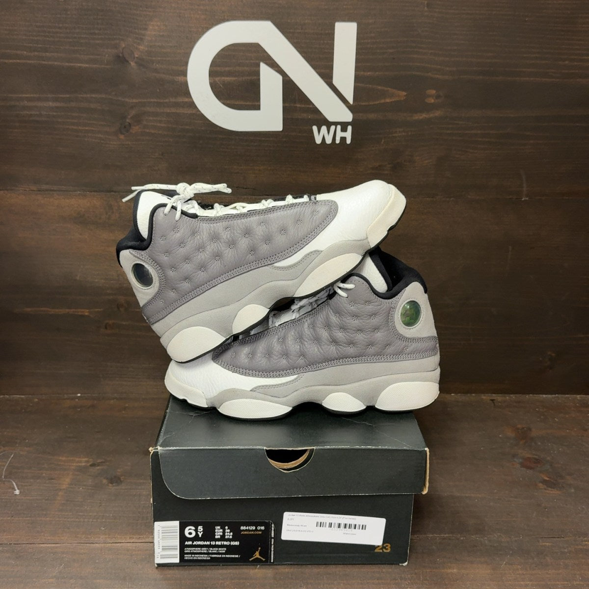 Jordan 13 Retro Atmosphere Grey (GS) - Image 1
