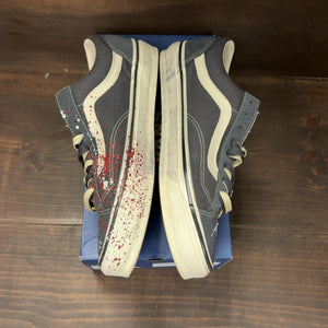 Vans Premium Old Skool 36 Paint Splatter Charcoal Grey - Image 4