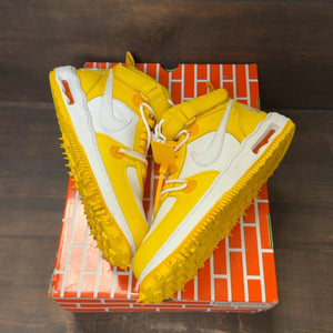 Nike Air Force 1 Mid SP Off-White Varsity Maize - Image 2