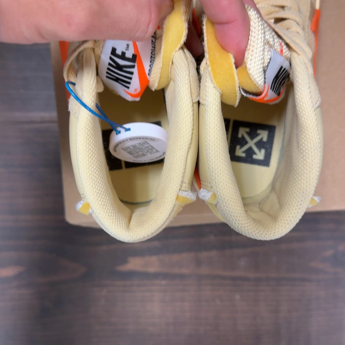 Nike Blazer Mid Off-White All Hallow's Eve Size 5 (Pre-Owned) - aux