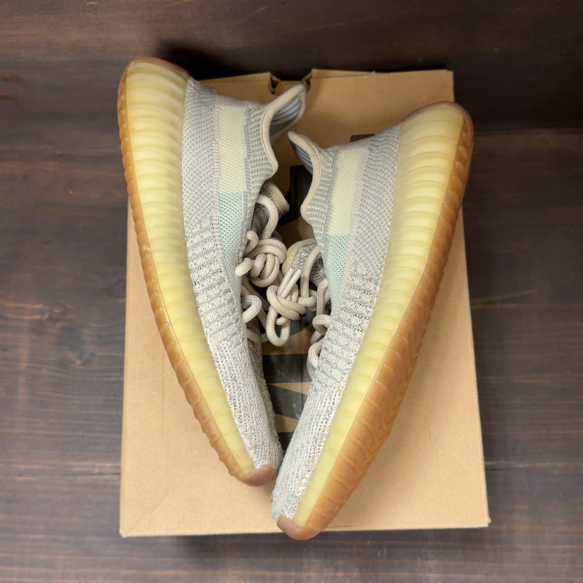 adidas Yeezy Boost 350 V2 Citrin (Non-Reflective) Size 5 (Pre-Owned) - back