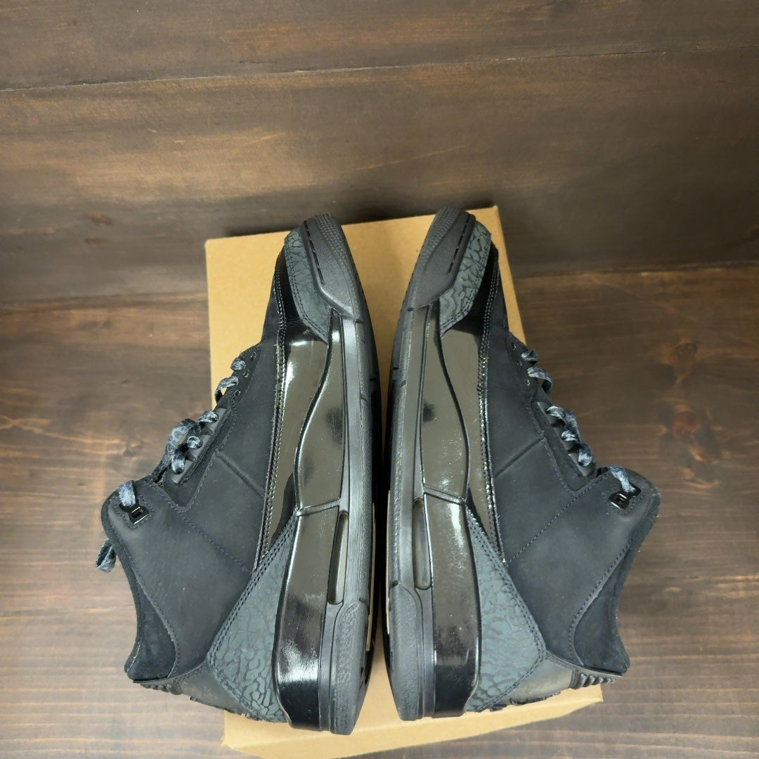 Jordan 3 Retro Black Cat (2025) Size 10.5 (Pre-Owned) - Image 6