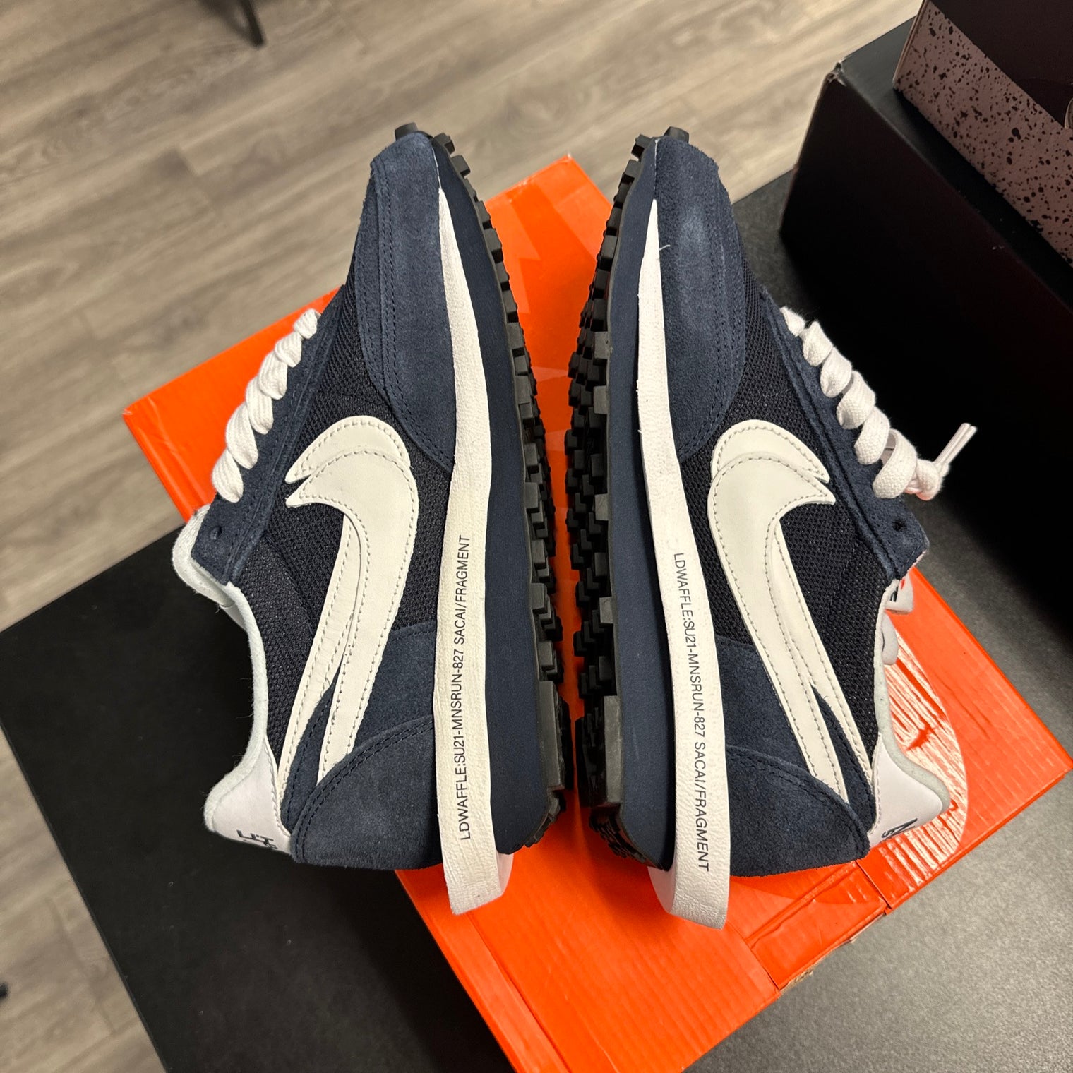 Sacai Fragment LD Waffle Navy (Like New)