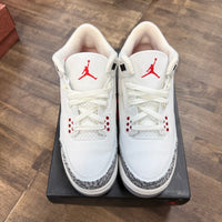 White Cement Reimagined Jordan 3 Retro (GS) (Lightly Worn)