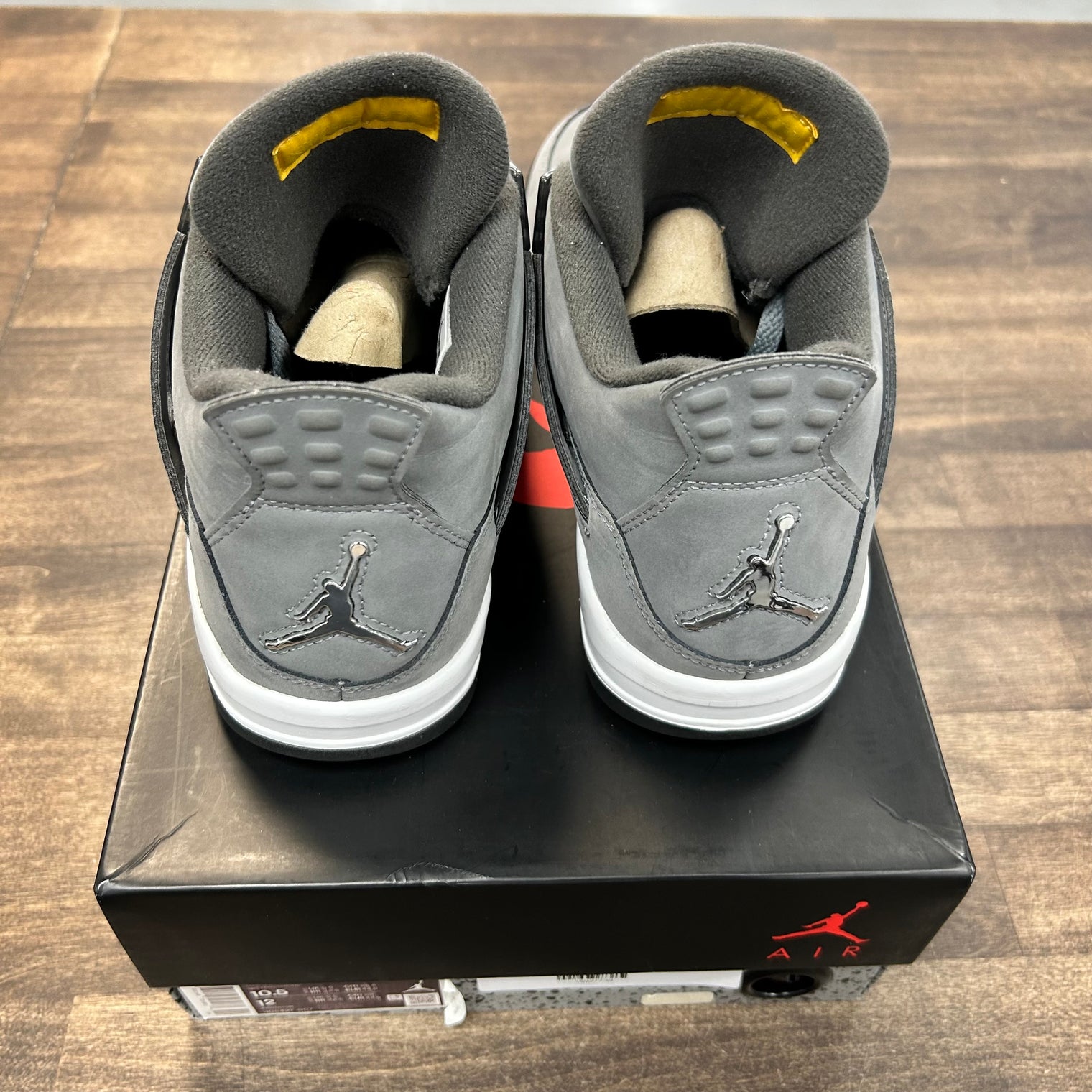 Cool Grey Jordan 4 (USED)