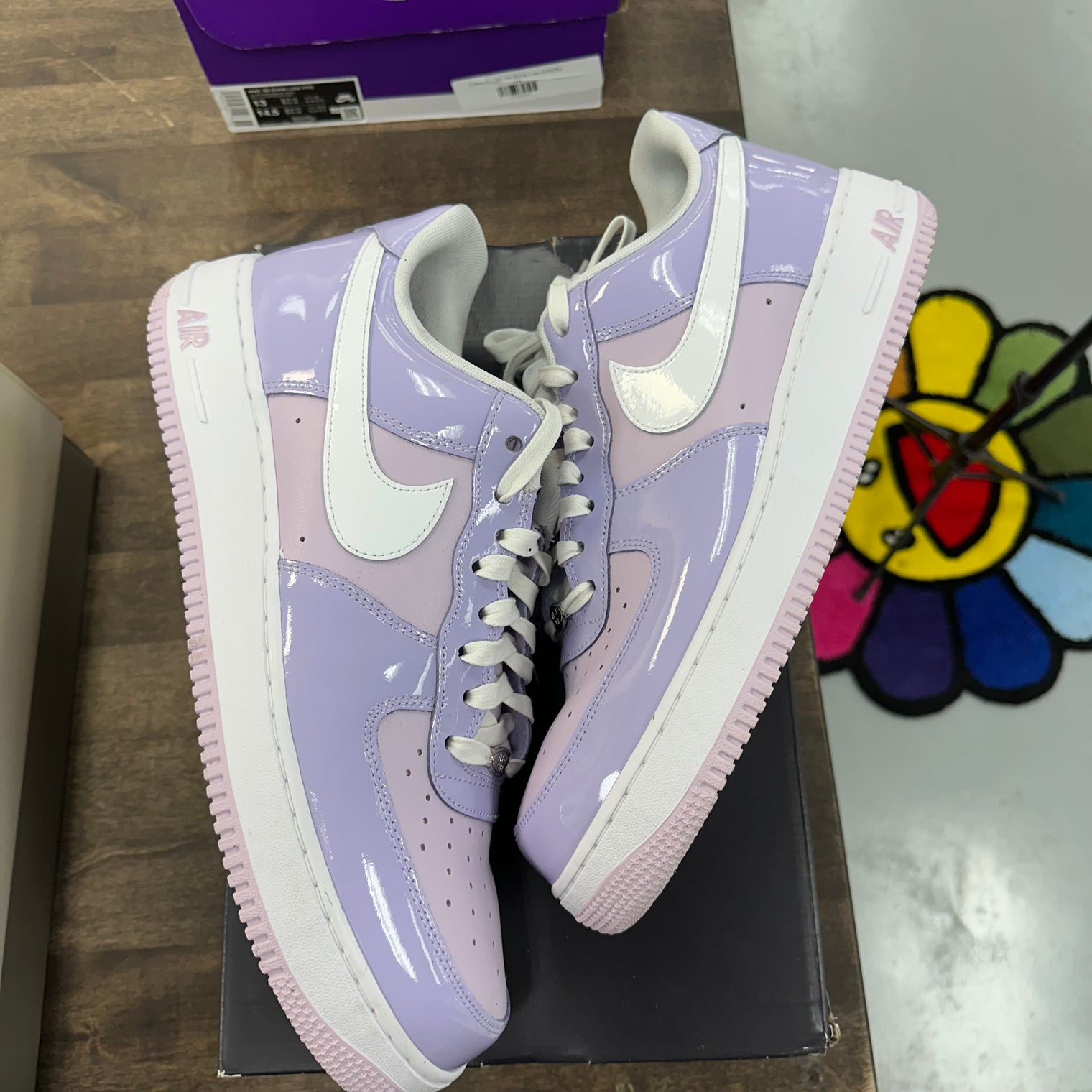 Hydrangeas Patent Air Force 1 Low (USED)
