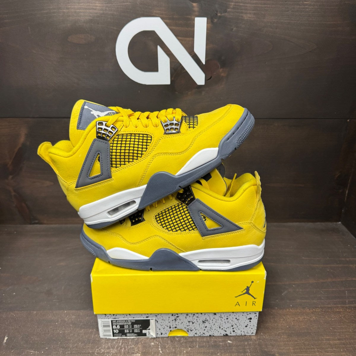 Jordan 4 Retro Lightning (2021) - Image 1