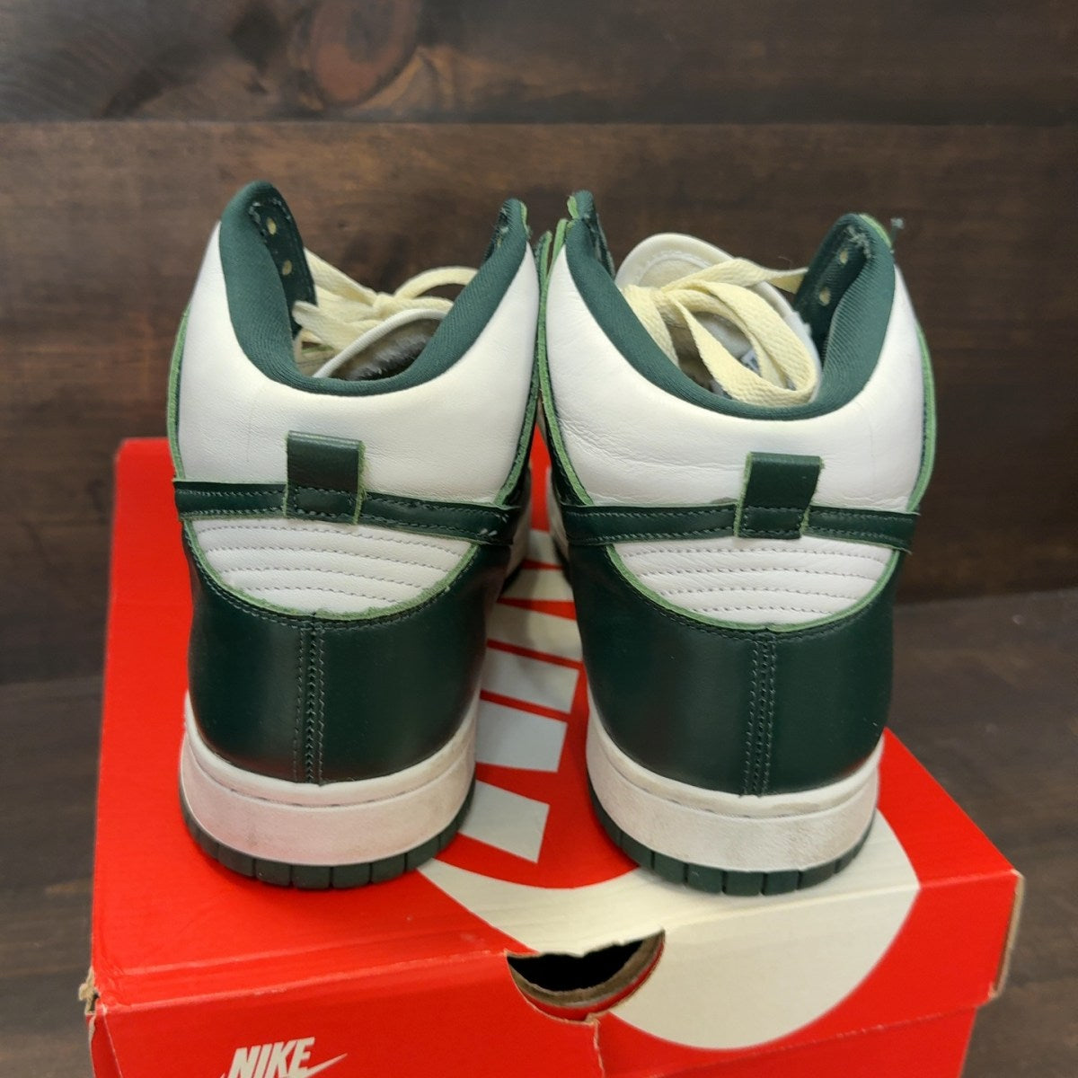 Nike Dunk High Spartan Green - Image 5