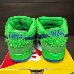 Nike SB Dunk Low Grateful Dead Bears Green Size 9.5 (Pre-Owned) - sole