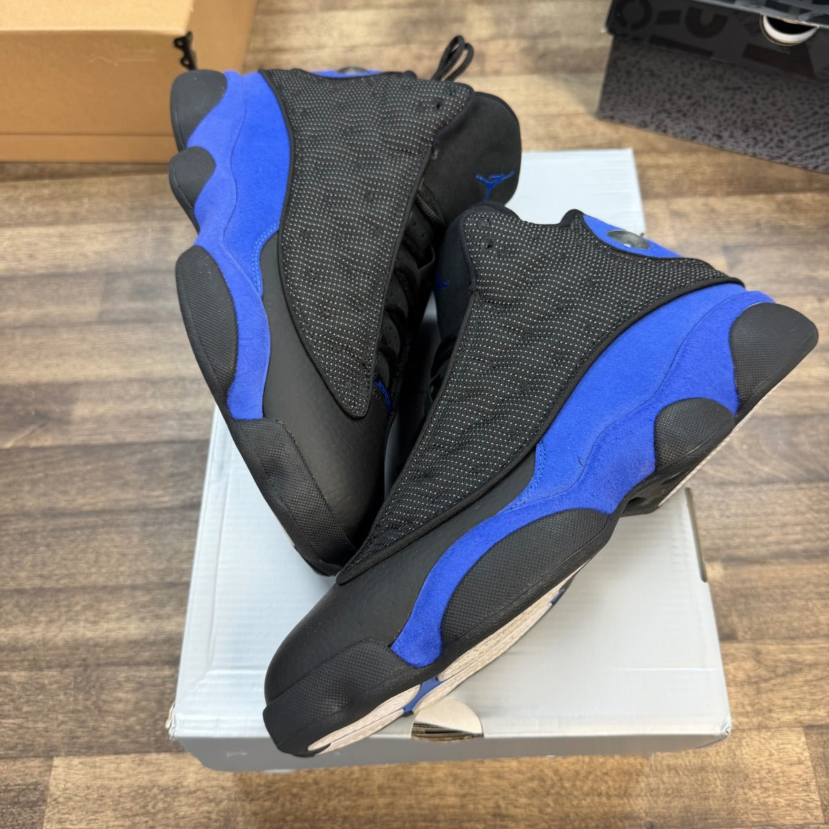 Jordan 13 Retro Black Hyper Royal - Image 1