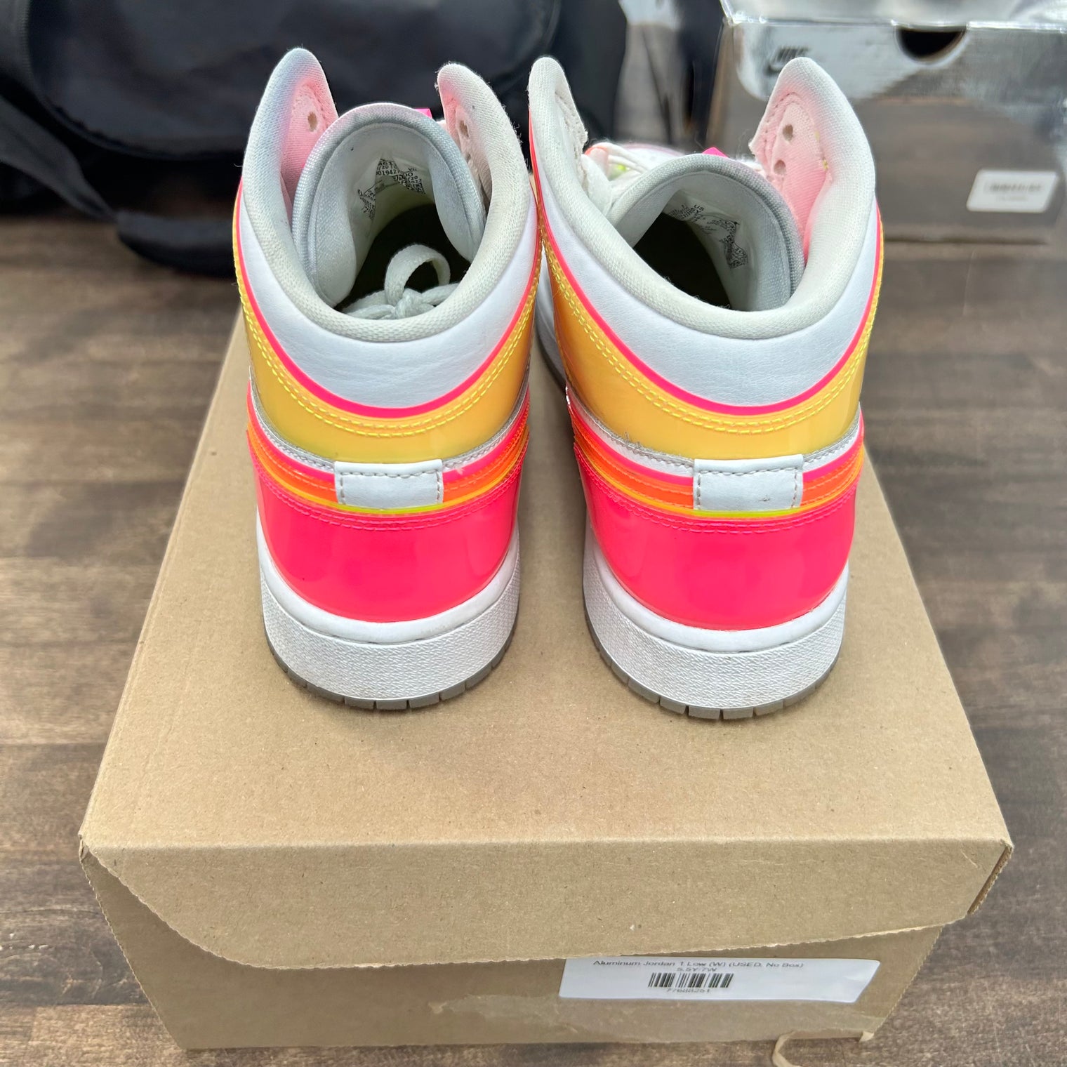 Edge Glow Jordan 1 Mid (GS) (USED, No Box)