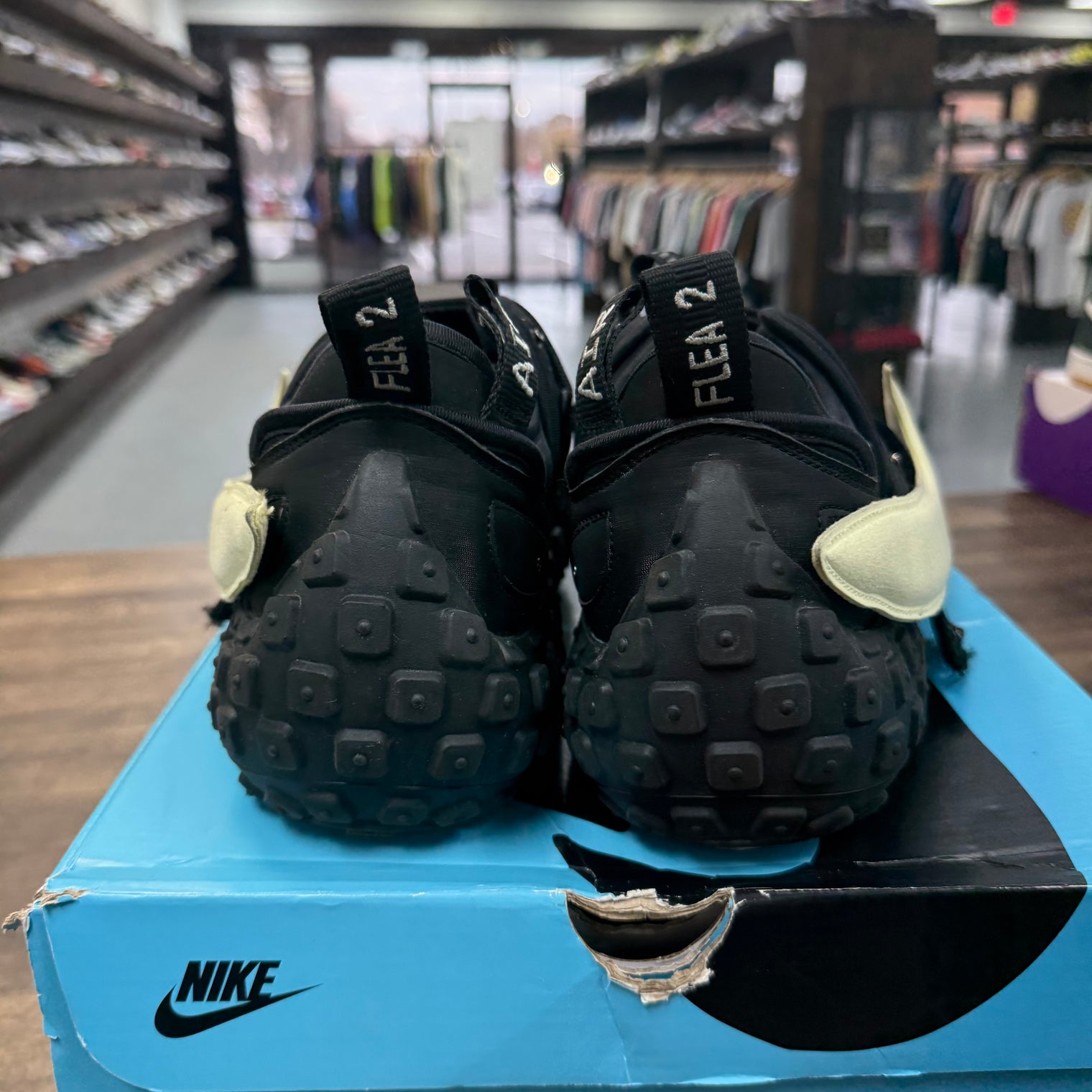 Cactus Plant Flea Market Black Alabaster Nike CPFM Air Flea 2 (USED)