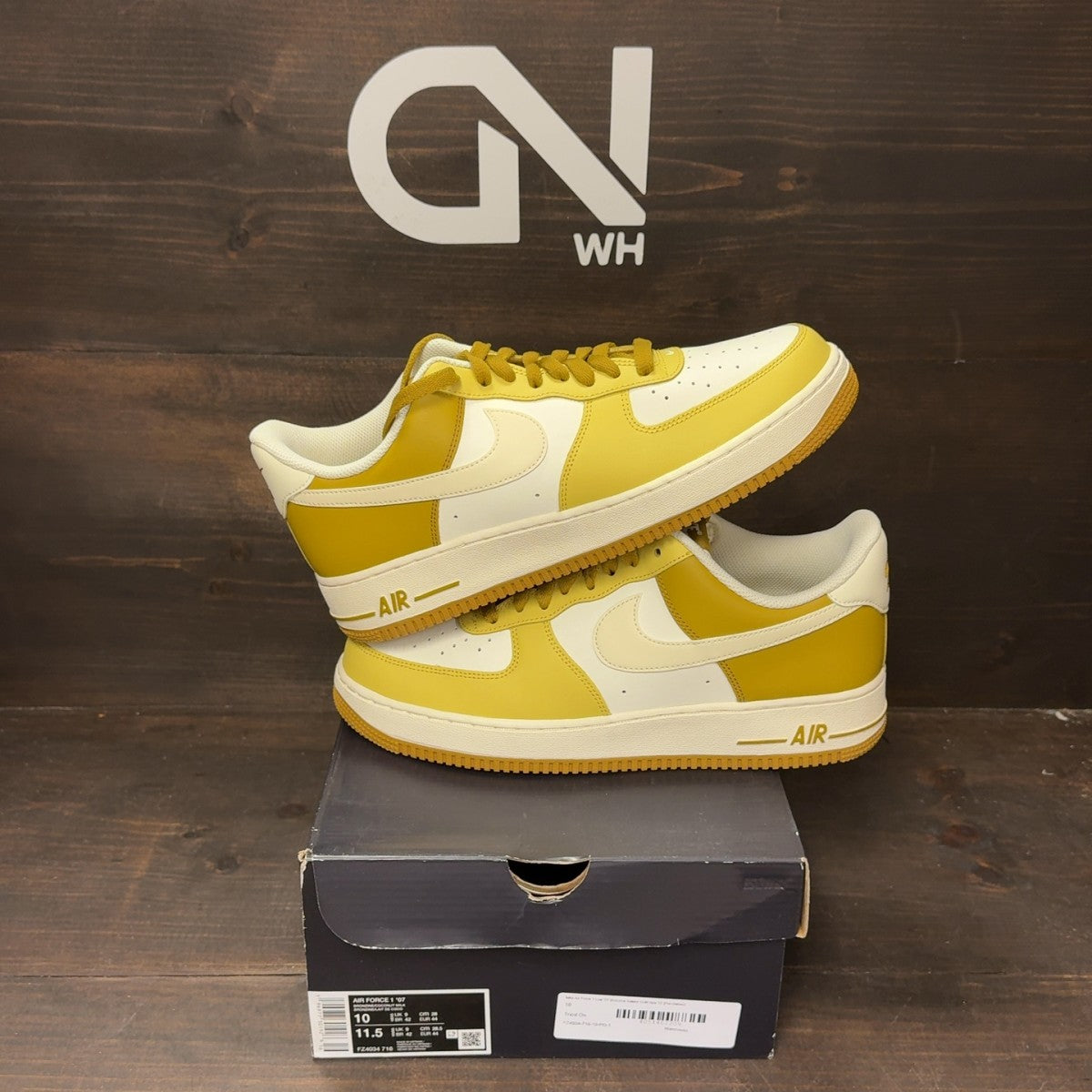 Nike Air Force 1 Low '07 Bronzine Saturn Gold - Image 1