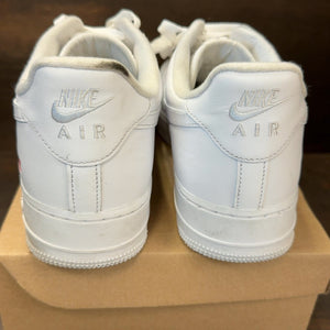 Nike Air Force 1 Low Supreme White Size 11 (Pre-Owned) - aux