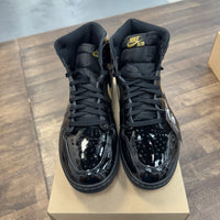 Black Metallic Gold Jordan 1 High (USED, No Box)