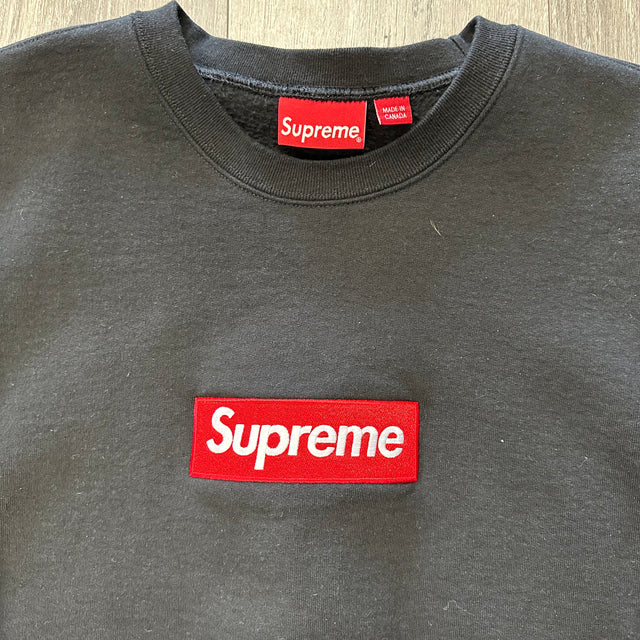 Supreme Box Logo Crewneck Black (Used)