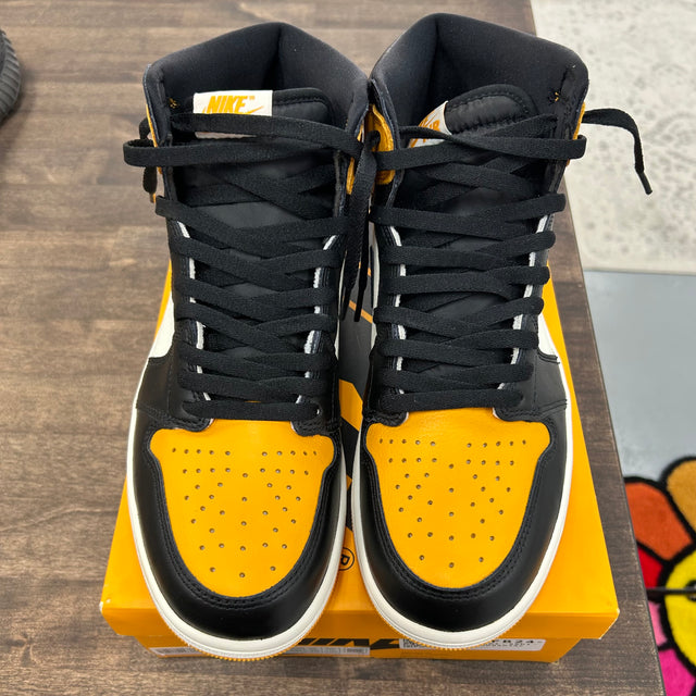 Taxi Yellow Toe Jordan 1 High (USED)