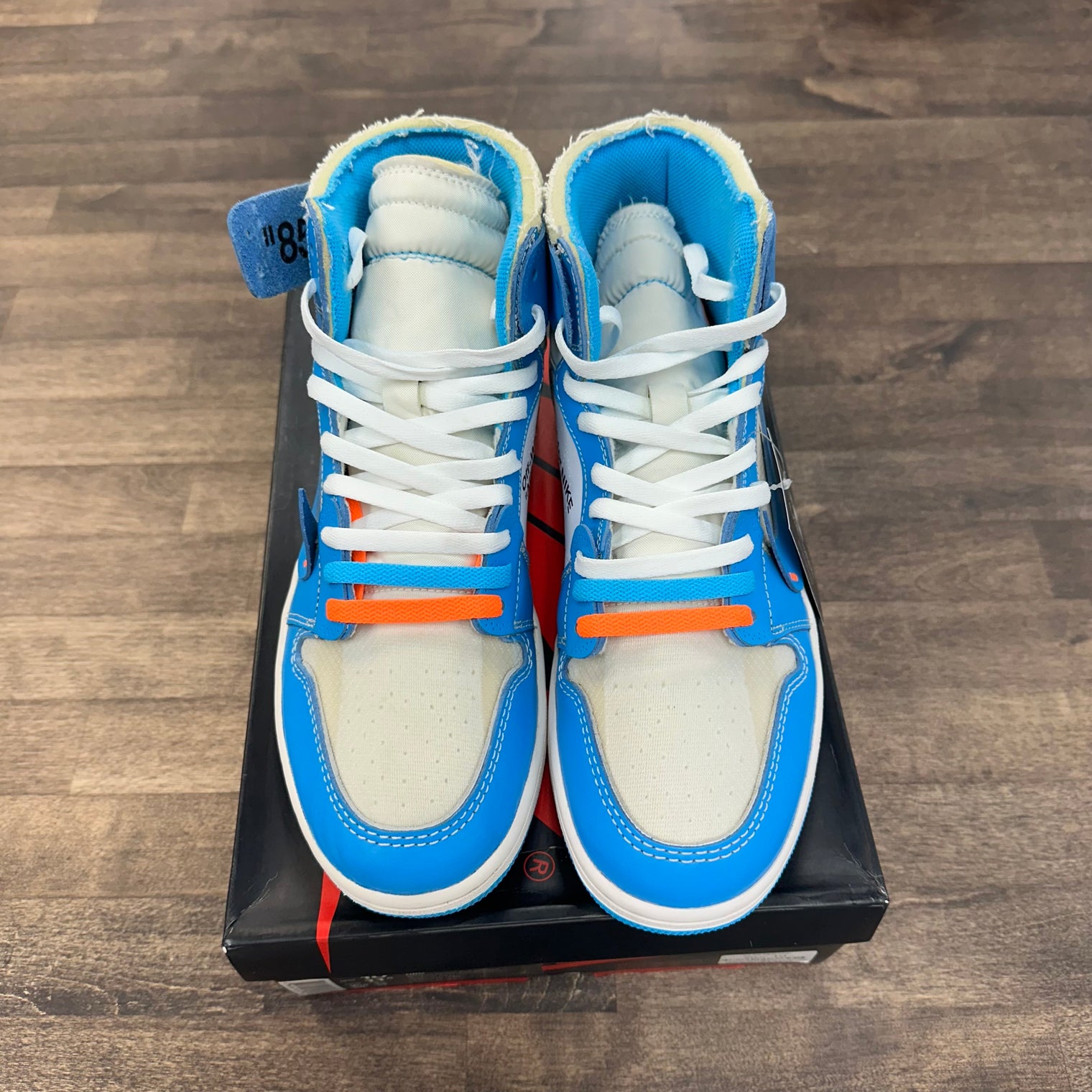 UNC Off-White Jordan 1 High (USED)