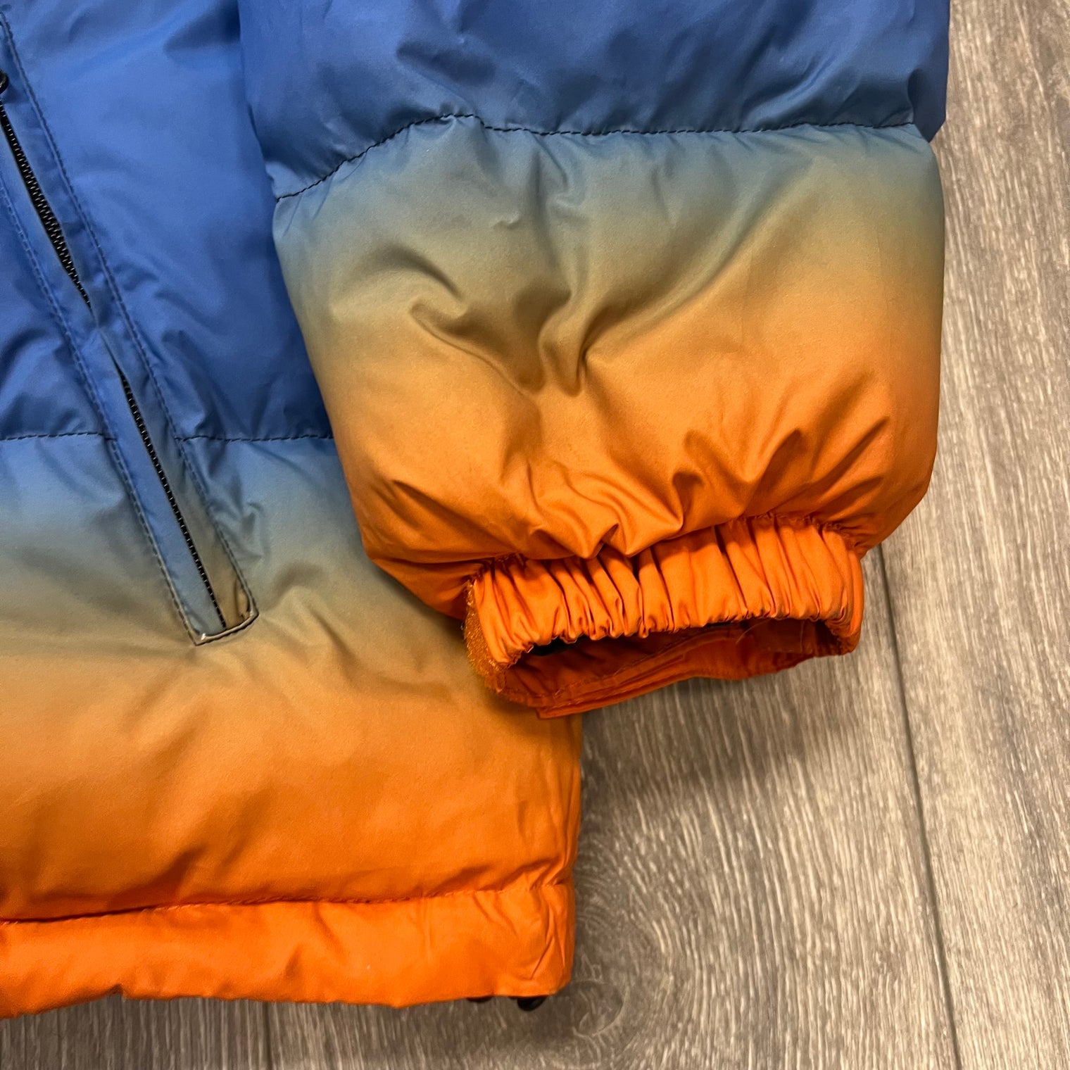 Gradient Puffer Jacket Supreme Navy (USED)