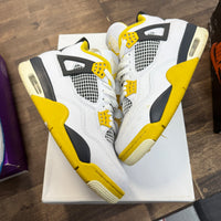(W) Vivid Sulfur Jordan 4 (USED)