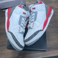Fire Red Jordan 3 (USED)