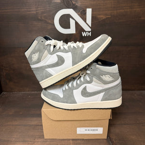 Jordan 1 Retro High OG Washed Black Size 8.5 (Pre-Owned) - Image 1