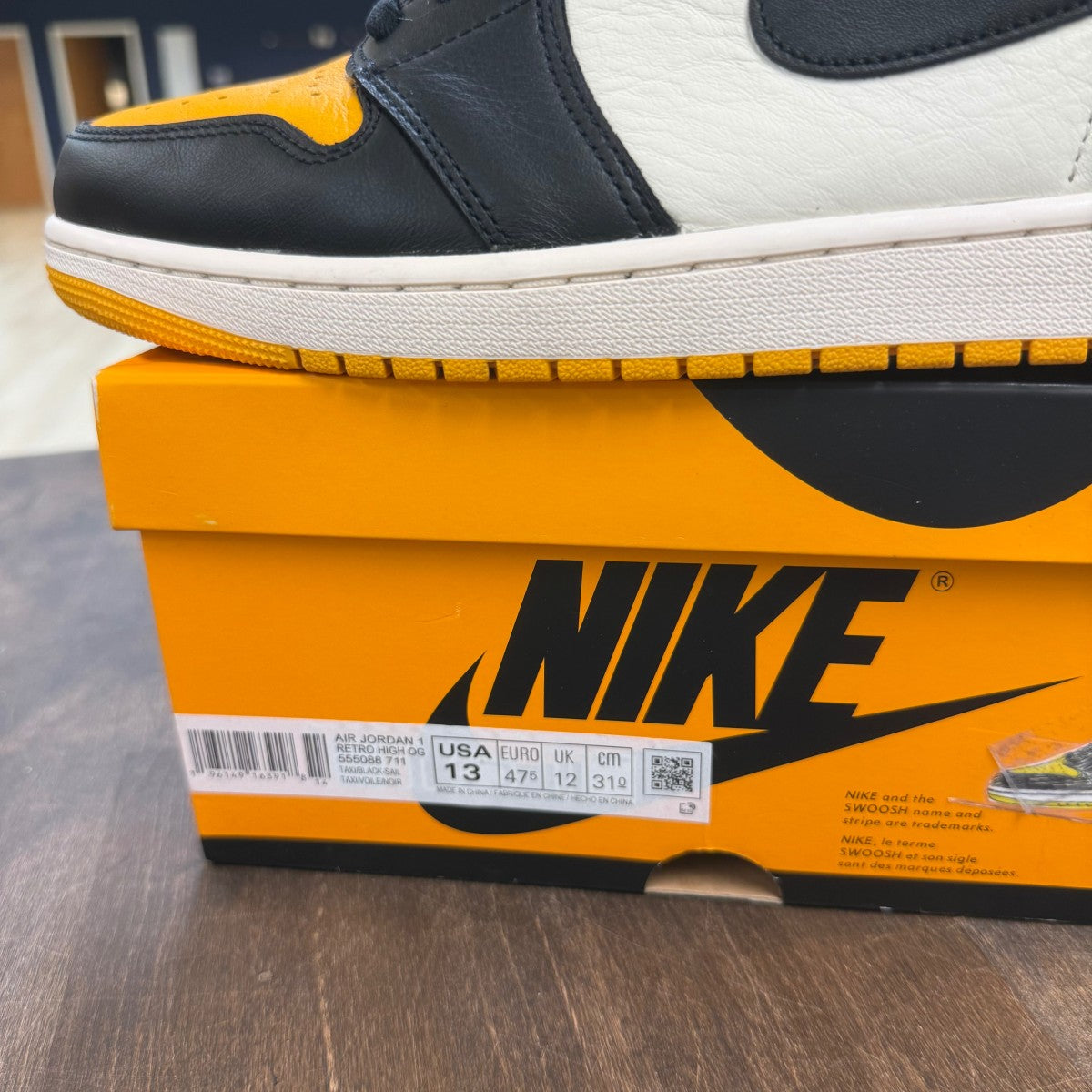 Jordan 1 Retro High OG Taxi - Image 5