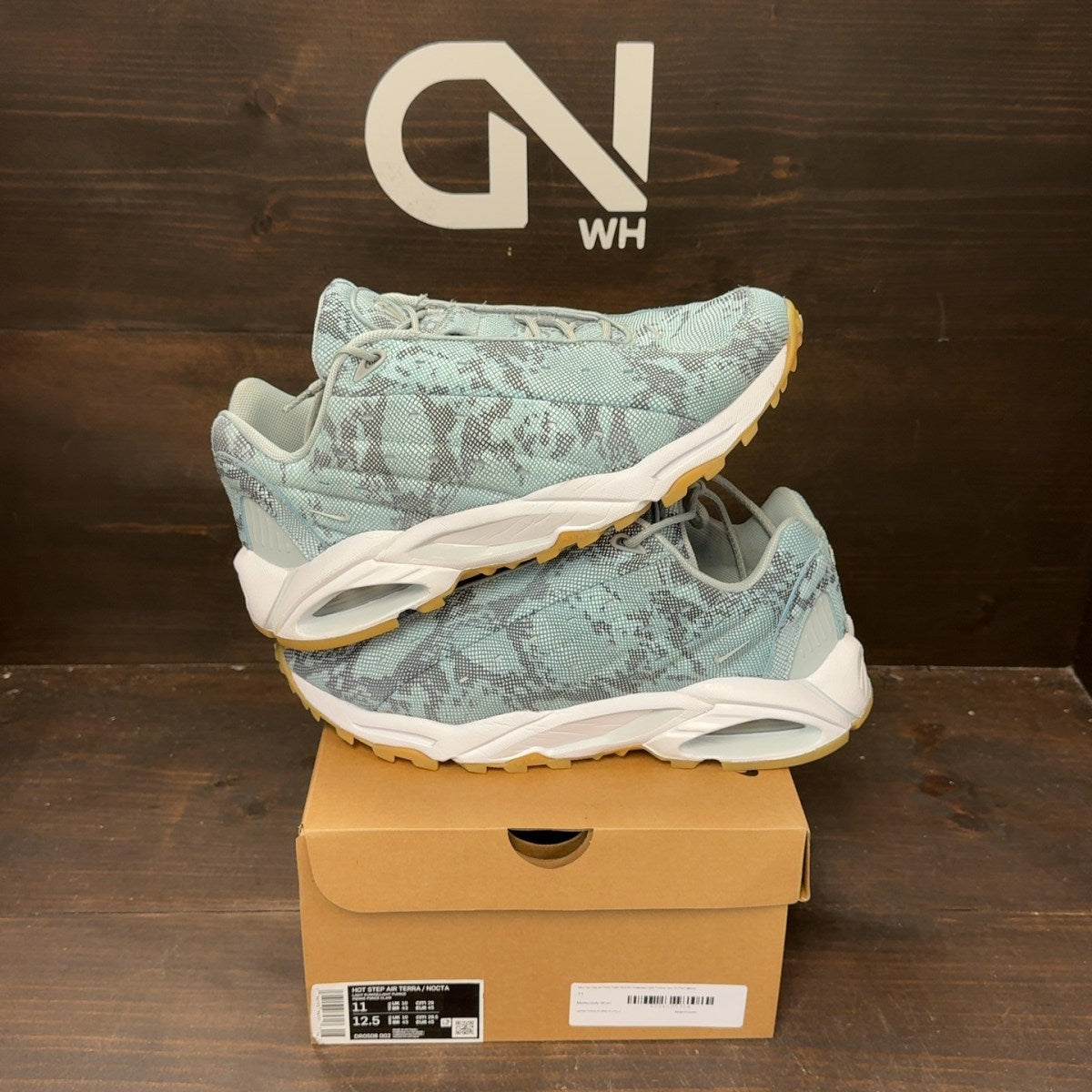 Nike Hot Step Air Terra Drake NOCTA Snakeskin Light Pumice - Image 1