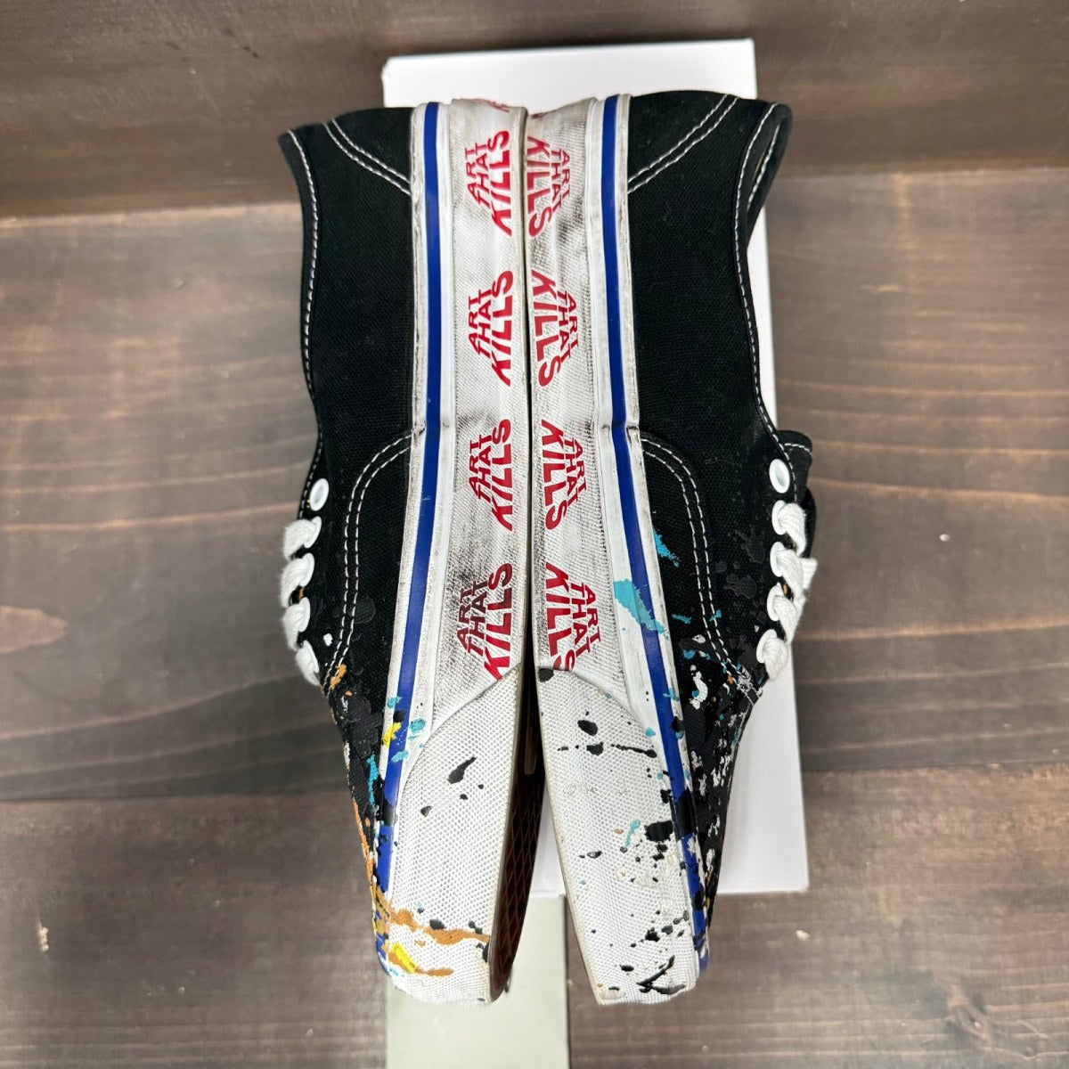 Vans Authentic Reissue 44 Gallery Dept. Art That Kills Black - Image 3