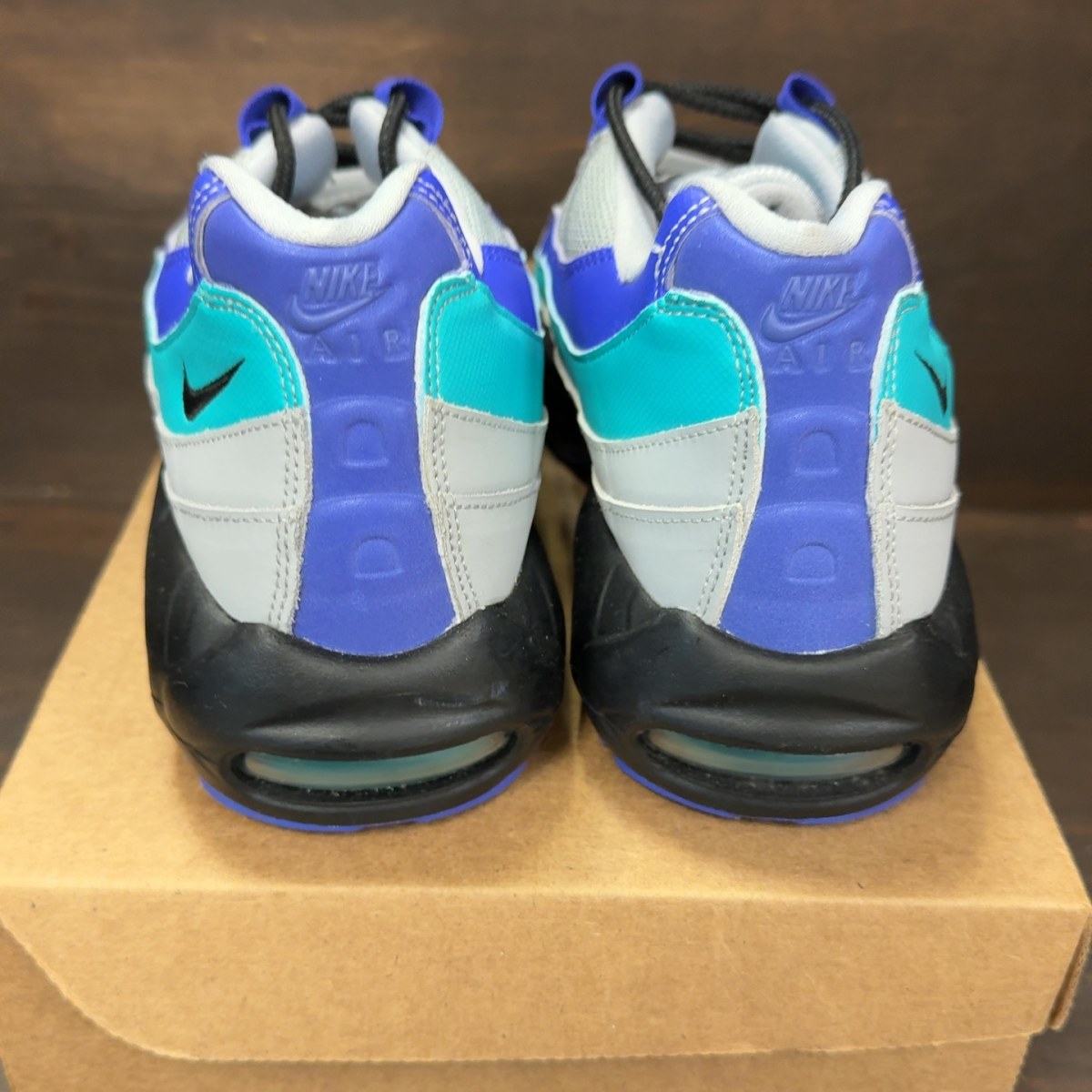 Nike Air Max 95 Wolf Grey Grape Size 10.5 (Pre-Owned) - Image 5