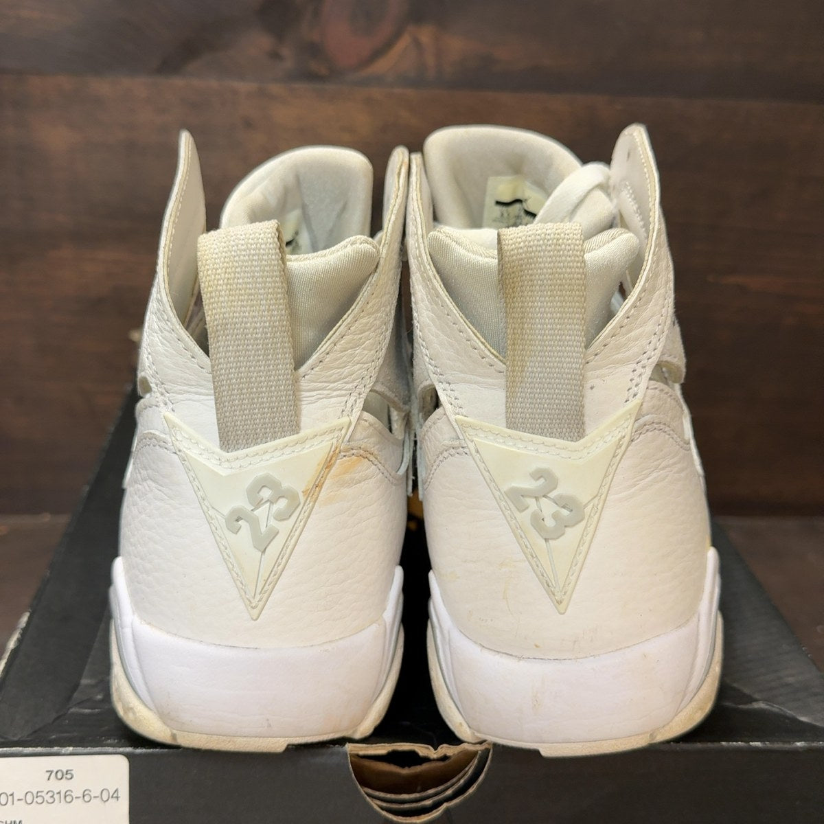 Jordan 7 Retro Pure Platinum Size 8.5 (Pre-Owned) - aux