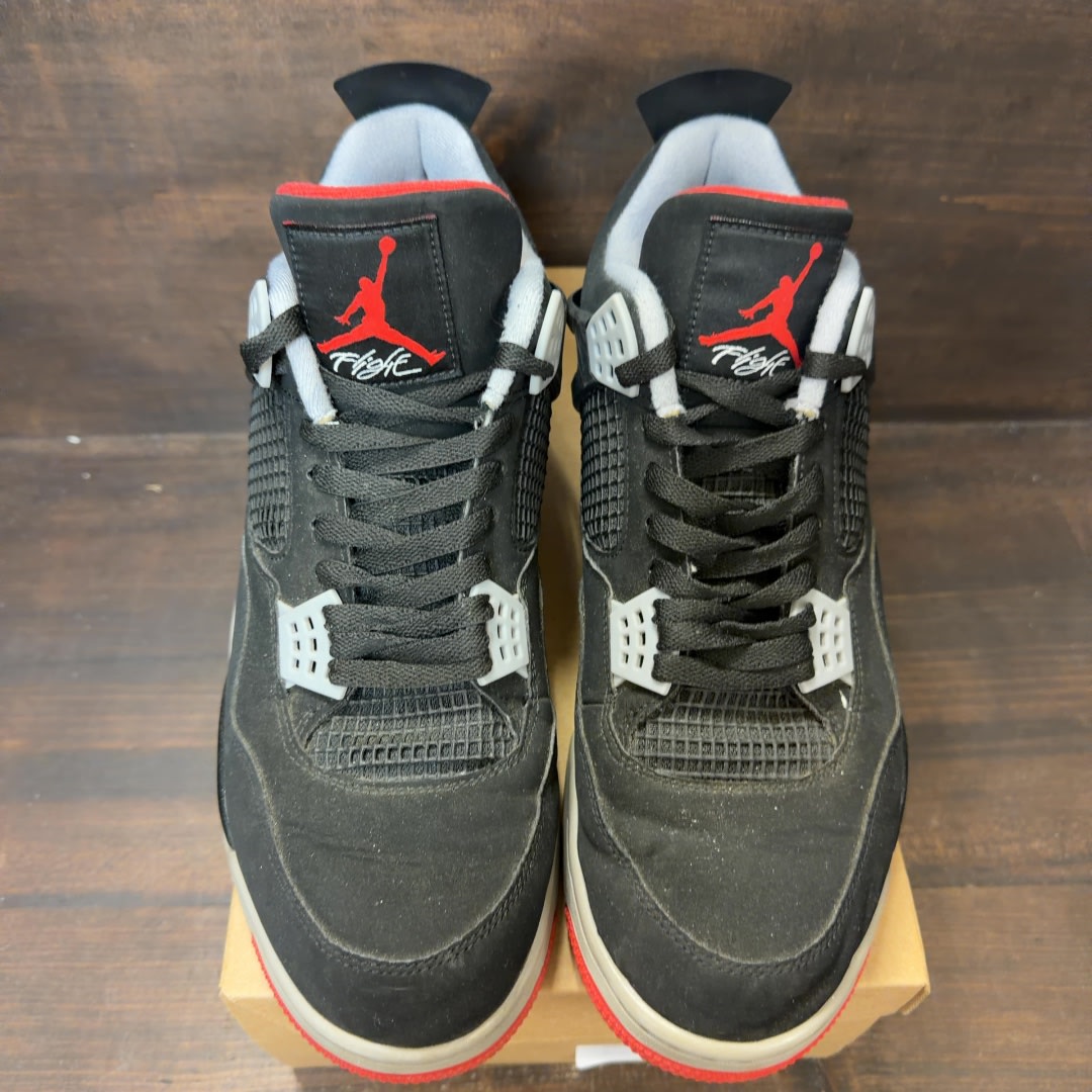 Jordan 4 Retro Bred (2019) Size 13 (Pre-Owned) - Image 3