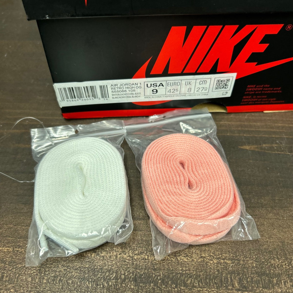 Jordan 1 Retro High OG Bleached Coral - Image 7